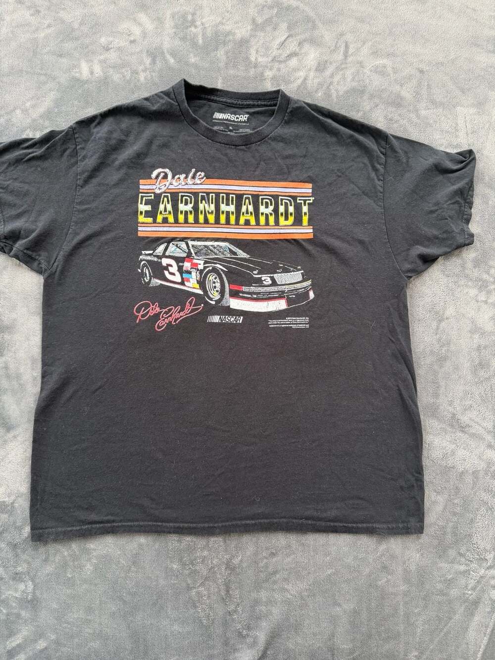 Dale Earnhardt Sr. #3 NASCAR Graphic T-Shirt 2010 Black XL